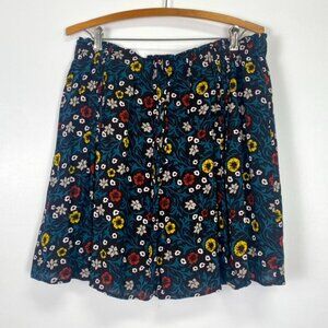Ann Taylor LOFT Floral Flowy Skirt